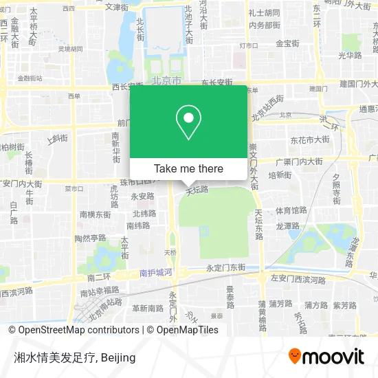 湘水情美发足疗 map