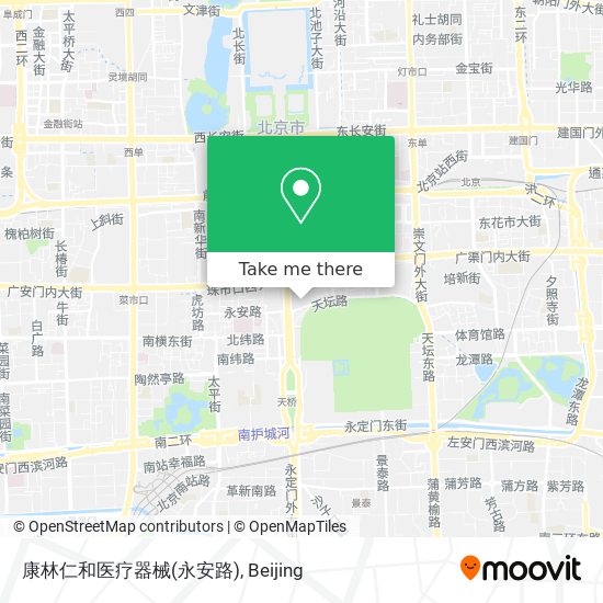 康林仁和医疗器械(永安路) map