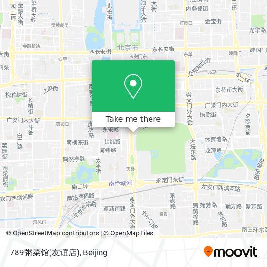 789粥菜馆(友谊店) map