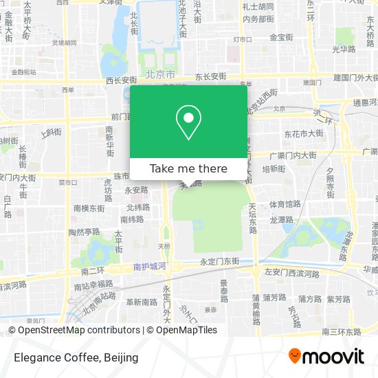 Elegance Coffee map