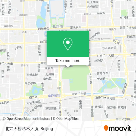 北京天桥艺术大厦 map
