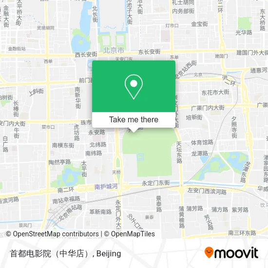 首都电影院（中华店） map