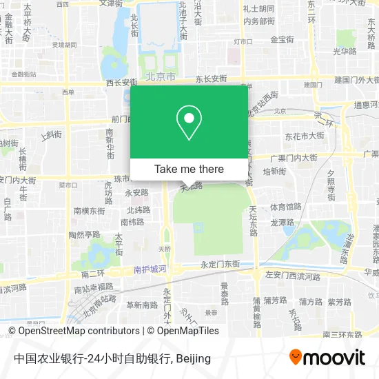 中国农业银行-24小时自助银行 map