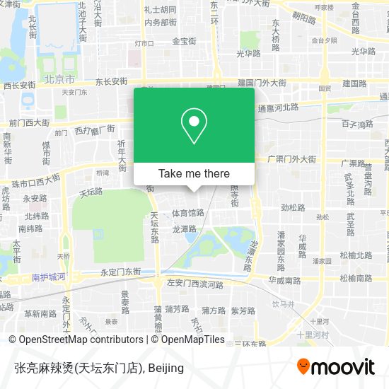 张亮麻辣烫(天坛东门店) map