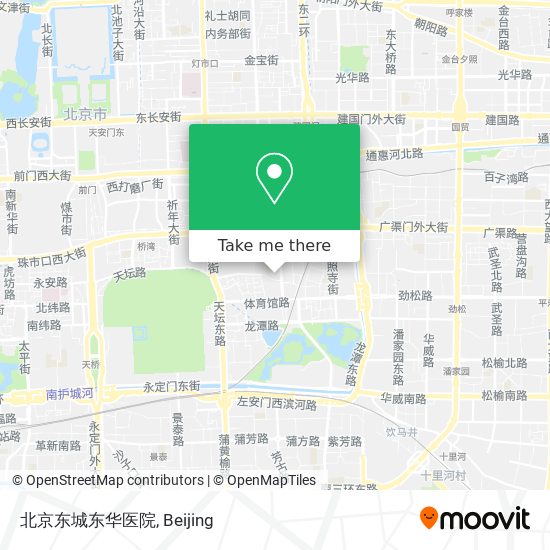 北京东城东华医院 map