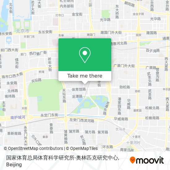 国家体育总局体育科学研究所-奥林匹克研究中心 map