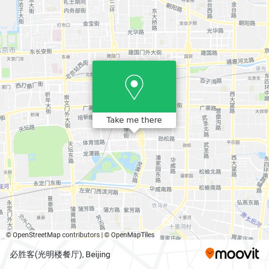 必胜客(光明楼餐厅) map