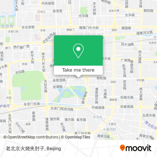老北京火烧夹肘子 map