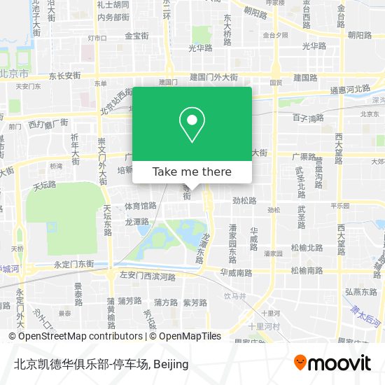 北京凯德华俱乐部-停车场 map