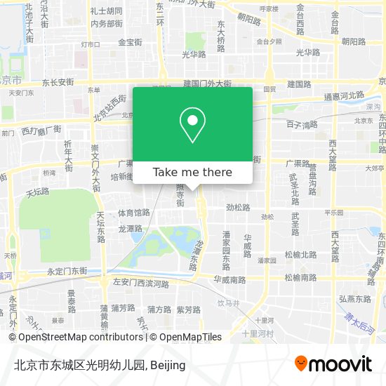 北京市东城区光明幼儿园 map