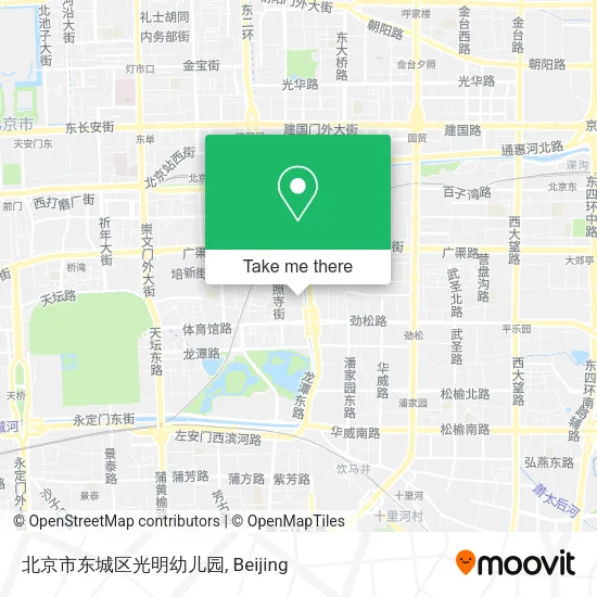 北京市东城区光明幼儿园 map