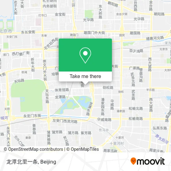 龙潭北里一条 map