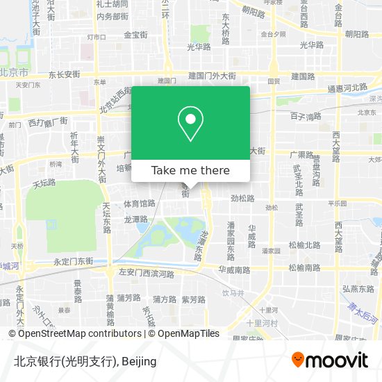 北京银行(光明支行) map