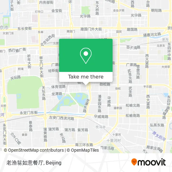 老渔翁如意餐厅 map