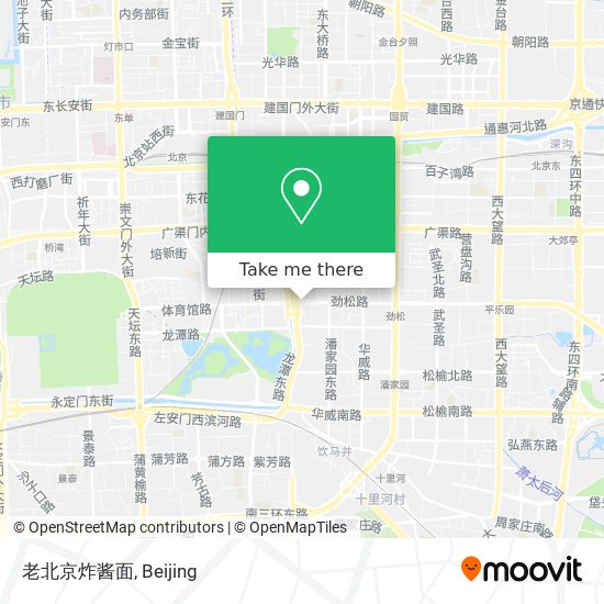 老北京炸酱面 map