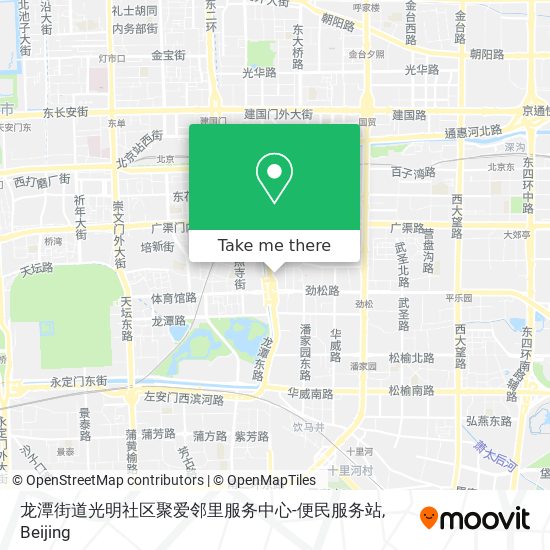 龙潭街道光明社区聚爱邻里服务中心-便民服务站 map
