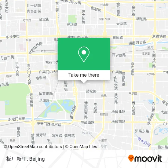 板厂新里 map