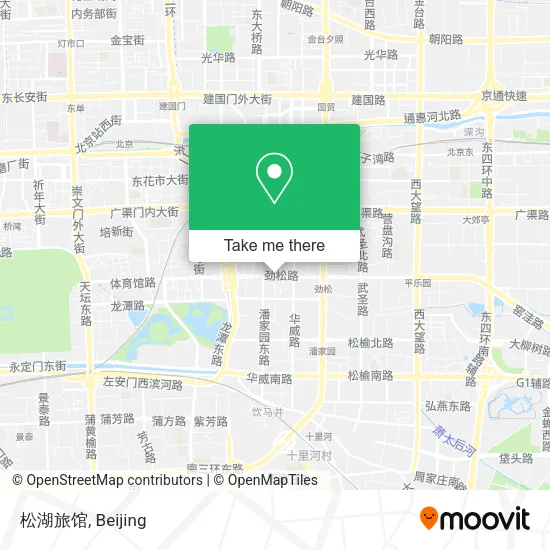 松湖旅馆 map