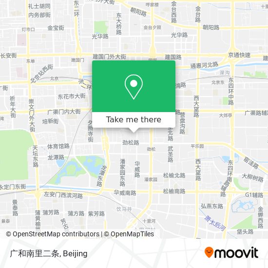 广和南里二条 map