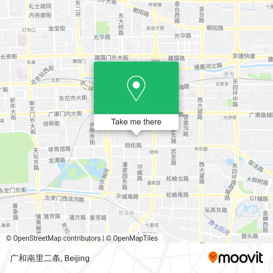 广和南里二条 map
