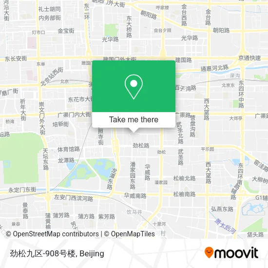 劲松九区-908号楼 map