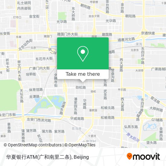 华夏银行ATM(广和南里二条) map