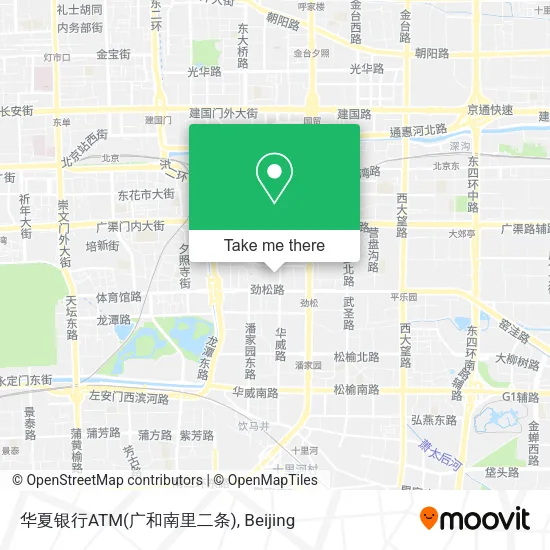 华夏银行ATM(广和南里二条) map