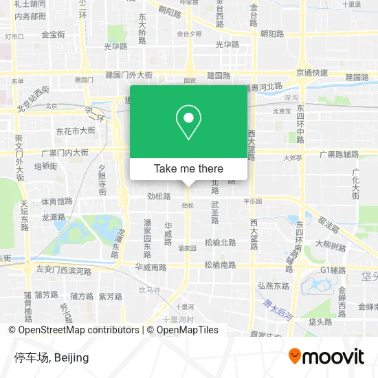 停车场 map