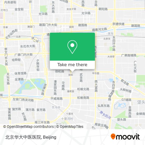 北京华大中医医院 map