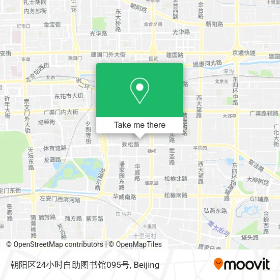 朝阳区24小时自助图书馆095号 map