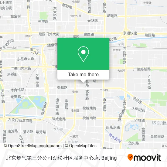 北京燃气第三分公司劲松社区服务中心店 map