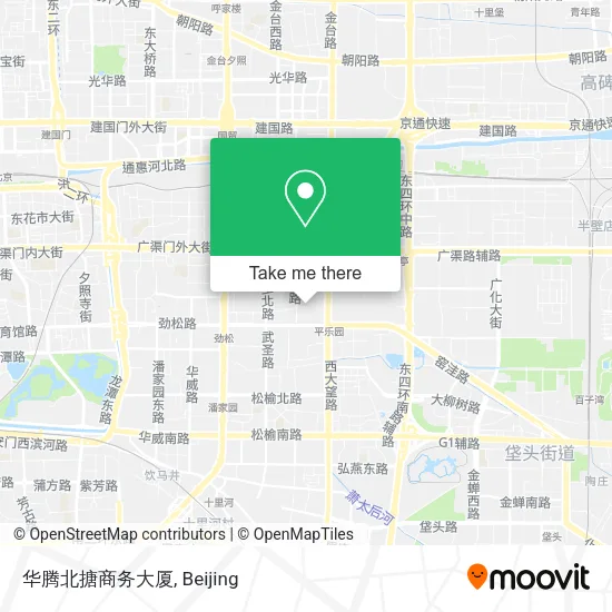 华腾北搪商务大厦 map