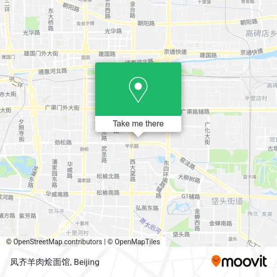 凤齐羊肉烩面馆 map