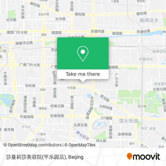 莎蔓莉莎美容院(平乐园店) map