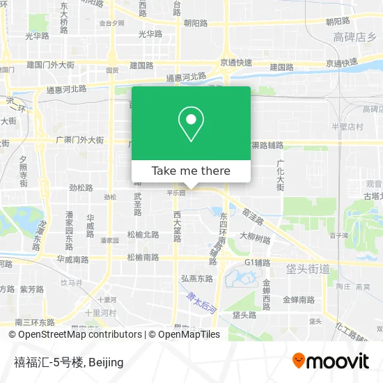 禧福汇-5号楼 map