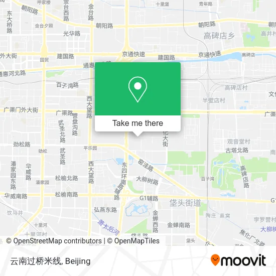 云南过桥米线 map