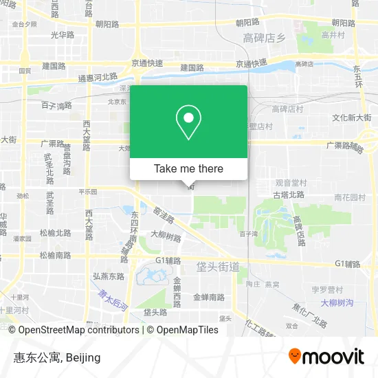 惠东公寓 map