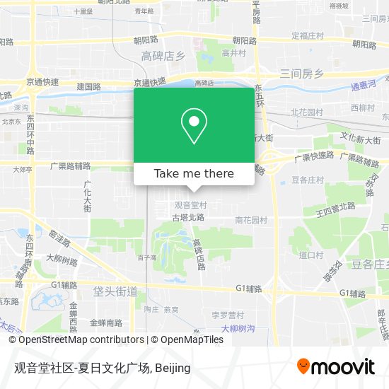 观音堂社区-夏日文化广场 map