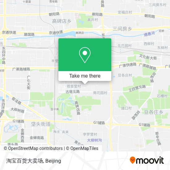 淘宝百货大卖场 map