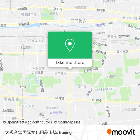 大观音堂国际文化用品市场 map
