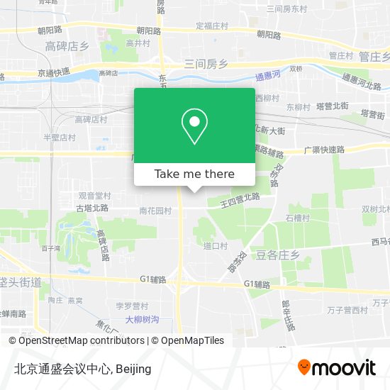 北京通盛会议中心 map