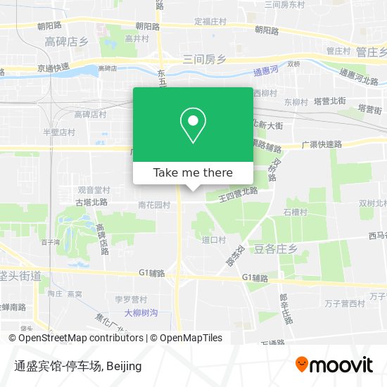通盛宾馆-停车场 map