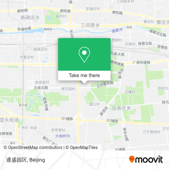 通盛园区 map