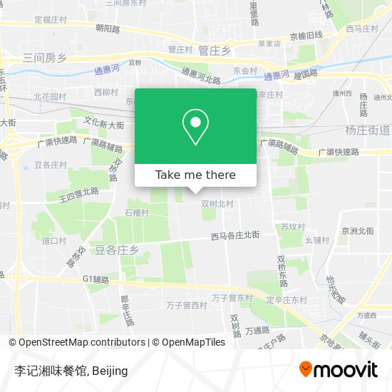 李记湘味餐馆 map
