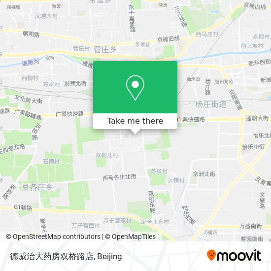 德威治大药房双桥路店 map