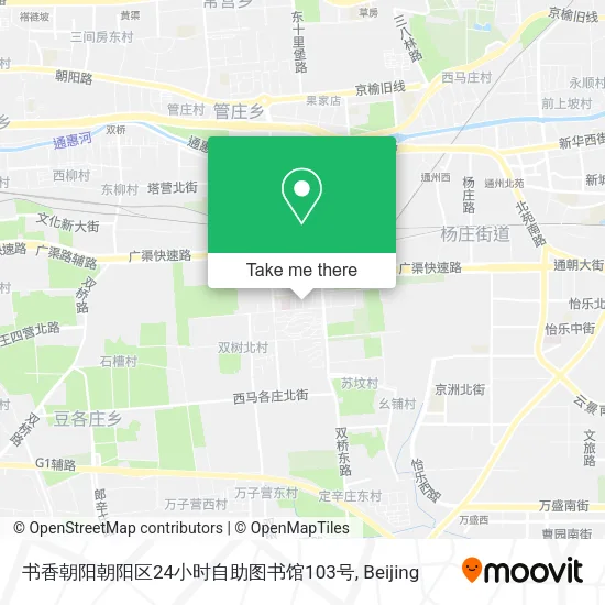 书香朝阳朝阳区24小时自助图书馆103号 map