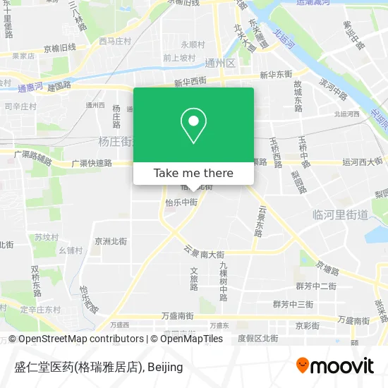 盛仁堂医药(格瑞雅居店) map