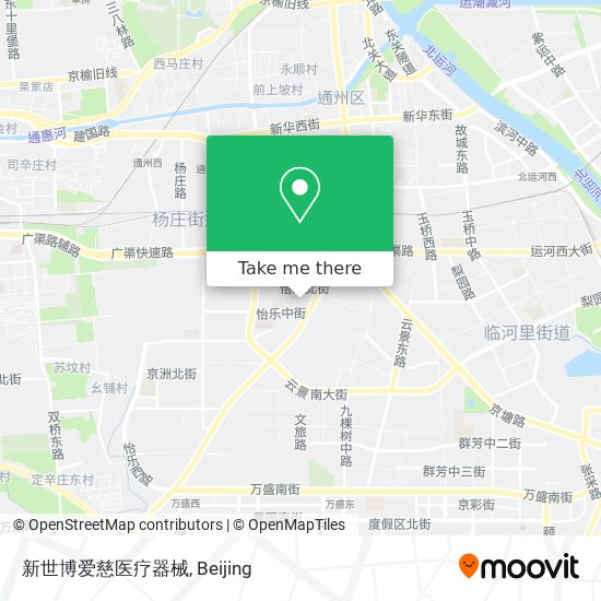 新世博爱慈医疗器械 map