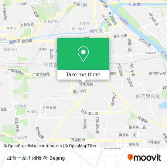 四海一家川湘食府 map