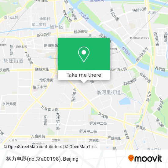 格力电器(no.京a00198) map